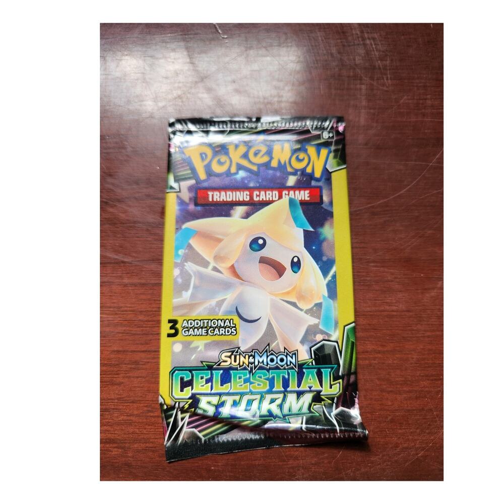 Pokémon SM Celestial Storm Mini Booster Pack Jirachi New Sealed